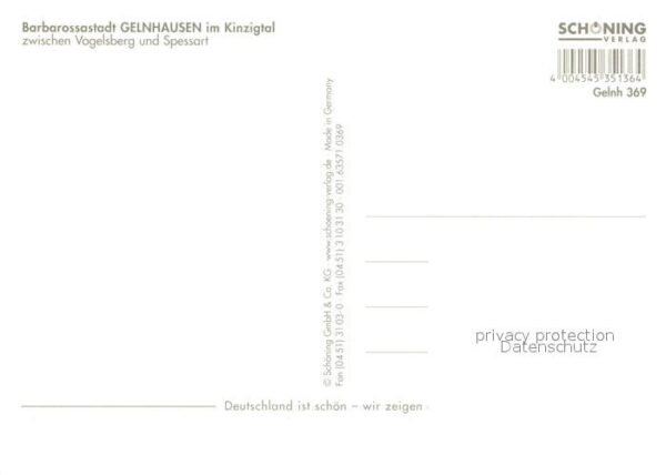 Gelnhausen Barbarossastadt Markt Kirche Kapelle Ra – Bild 2