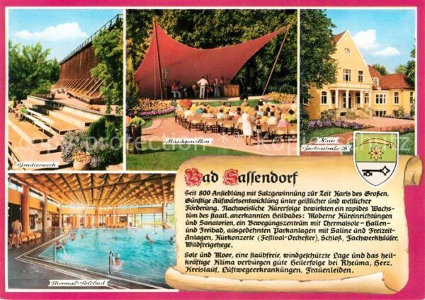 Bad Sassendorf Gradierwerk Musikpavillon Thermalsoleba