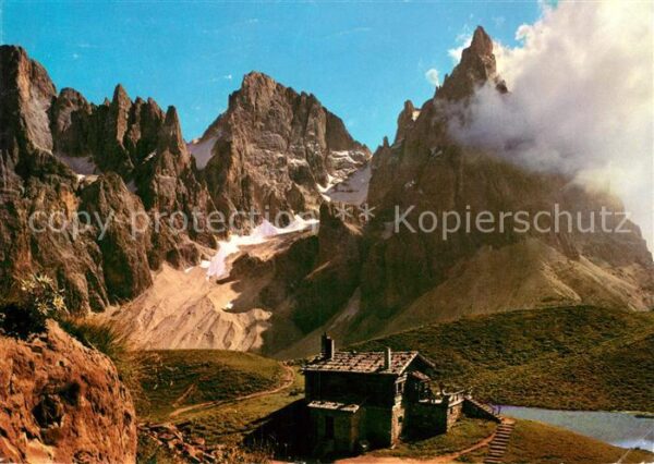 Passo Rolle Segntinihütte Palagruppe