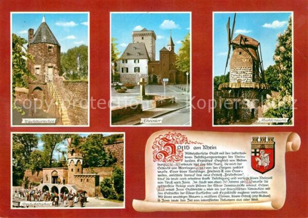 Zons Rheintor Mühlenturm Freilichtbühne
