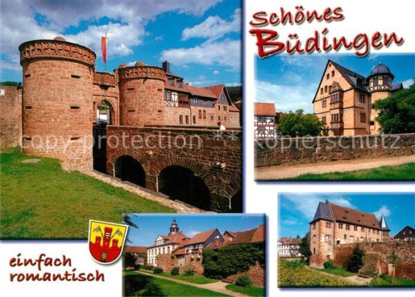 Buedingen Hessen Schloss Bollwerk Jerusalemer Tor
