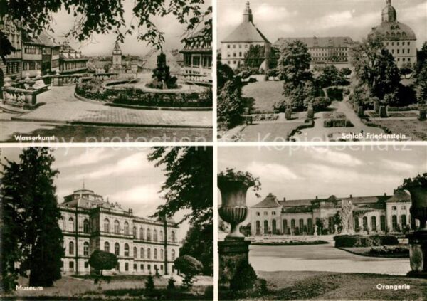 Gotha Thueringen Wasserkunst Schloss Friedenstein Museum