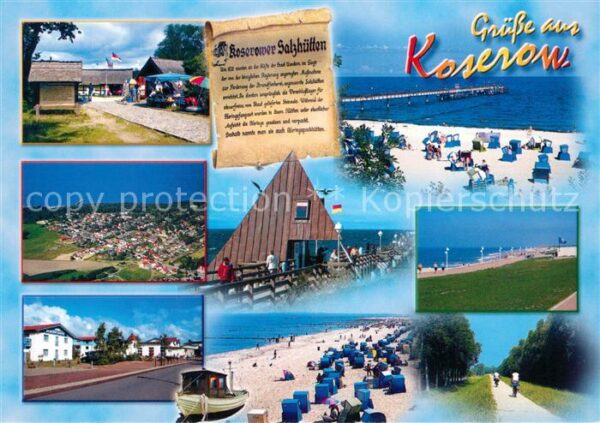 Koserow Ostseebad Usedom Koserower Salzhütten Strand Fliegeraufn