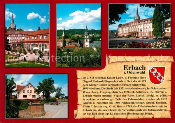 Erbach Odenwald Kloster Lorsch Wasserburg Schloss