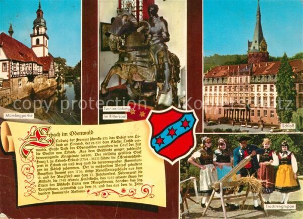 Erbach Odenwald Mümlingpartie Turnierrüstung im Ritters
