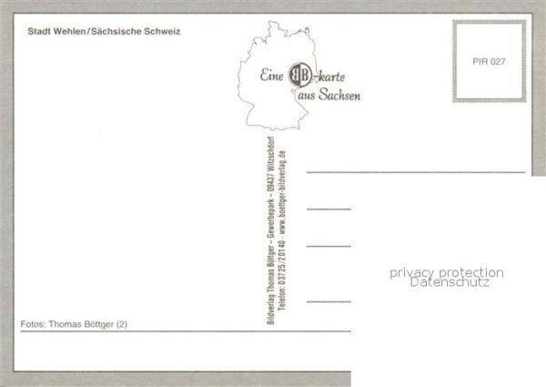 Wehlen Sachsen Stadt und Ruine Dorf Elbepartie – Bild 2