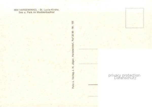 Harsewinkel St Lucia Kirche See und Park im Moddenb – Bild 2
