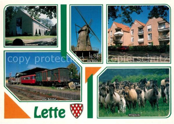 Lette Coesfeld Glasmuseum Alte Mühle Seniorenwohnheim