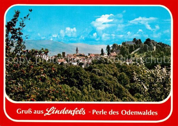 Lindenfels Odenwald Panorama