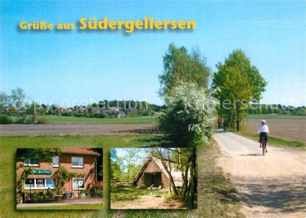 Suedergellersen Panorama Gaststätte Scheune
