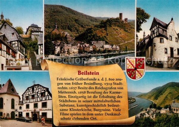 Beilstein Mosel Klostertreppe Burgruine Metternich Alte