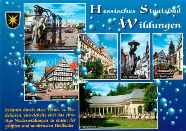 Bad Wildungen Kurschattenbrunnen Lindenstr Brunnenstr