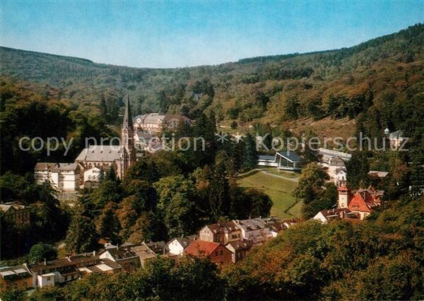 Schlangenbad Taunus Panorama mit Kirche