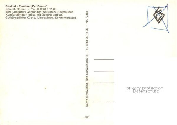 Gemuenden Taunus Panorama Wassertreten Pavillon Marktpla – Bild 2