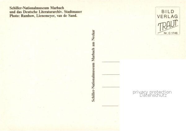 Marbach Neckar Schiller Nationalmuseum Stadtmauer – Bild 2