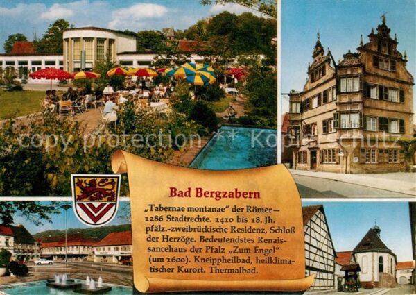 Bad Bergzabern Kurhaus Rathaus Schloss