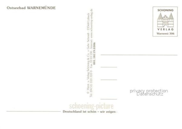 Warnemuende Ostseebad Bootshafen Leuchtturm Fliegeraufnahme F – Bild 2
