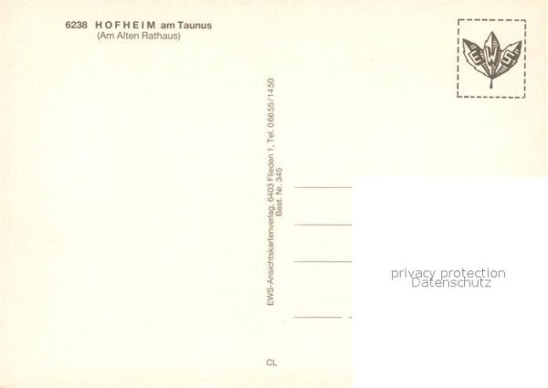 Hofheim Taunus altes Rathaus – Bild 2