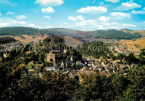 Dillenburg Fliegeraufnahme Wilhelmsturm Schloßberg