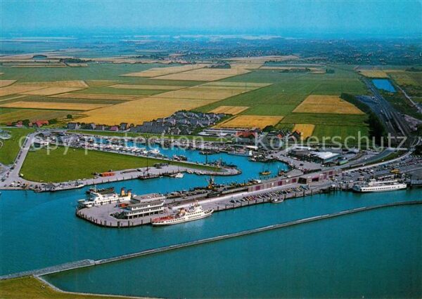 Norden Norddeich Ostfriesland Fliegeraufnahme Hafen