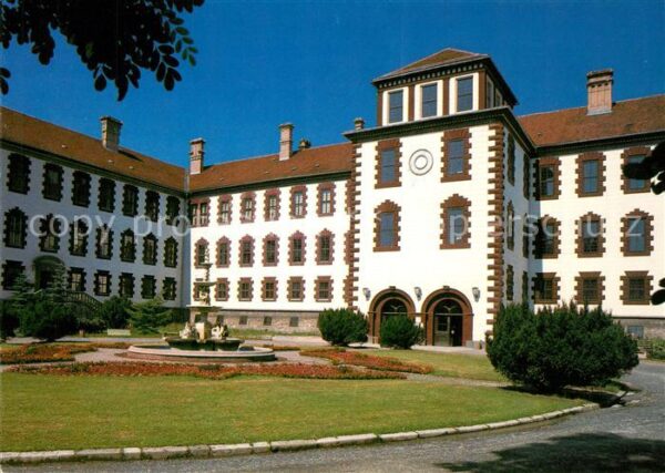 Meiningen Thueringen Schloß Elisabethenburg Innenhof