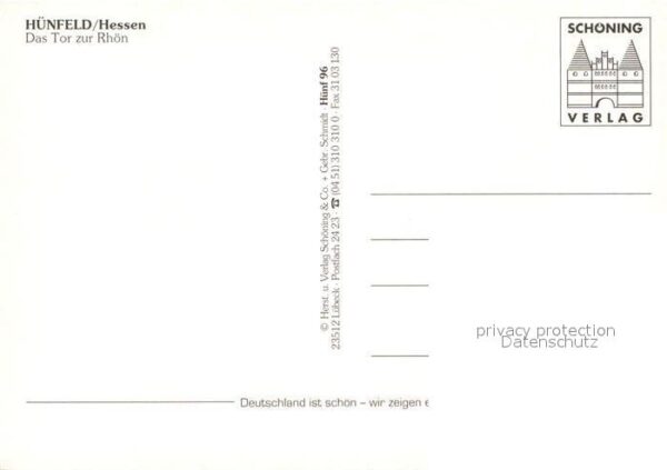 Huenfeld Stiftskirche Rathaus Bonifatius Kloster – Bild 2