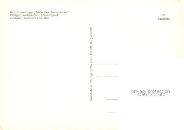 Burgsinn Park Anlage – Bild 2