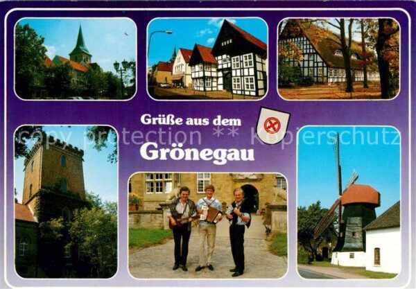 Groenegau Region Typische Häuser der Region Fachwerkhäus