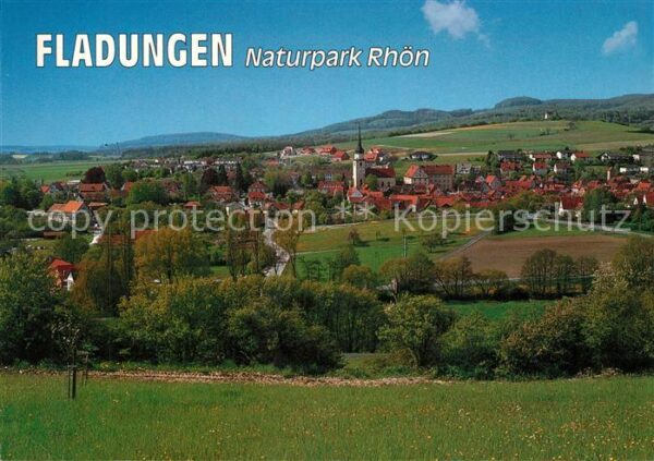 Fladungen Panorama Naturpark Rhön