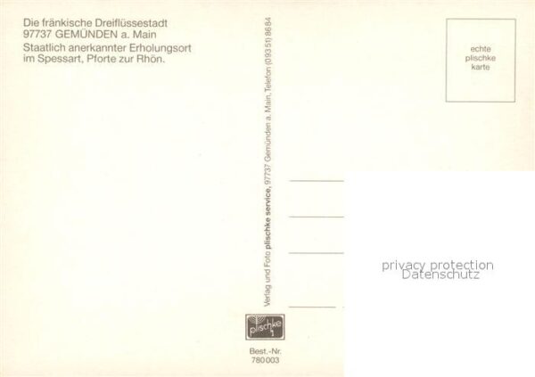 Langenprozelten Hauptstrasse Kirche Landschaftspanorama – Bild 2