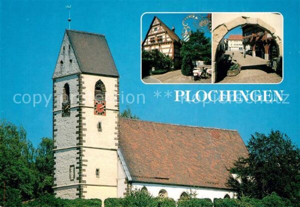 Plochingen Kirche Gasthaus Altes Rathaus Arkaden H