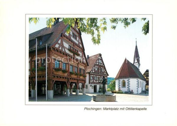 Plochingen Marktplatz Altes Rathaus Historisches G