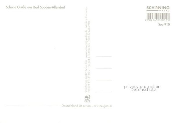 Bad Sooden-Allendorf Marktplatz Fachwerkhäuser Kurverwaltung – Bild 2