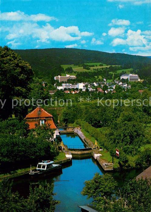 Bad Sooden-Allendorf Panorama Werra und Bad Sooden