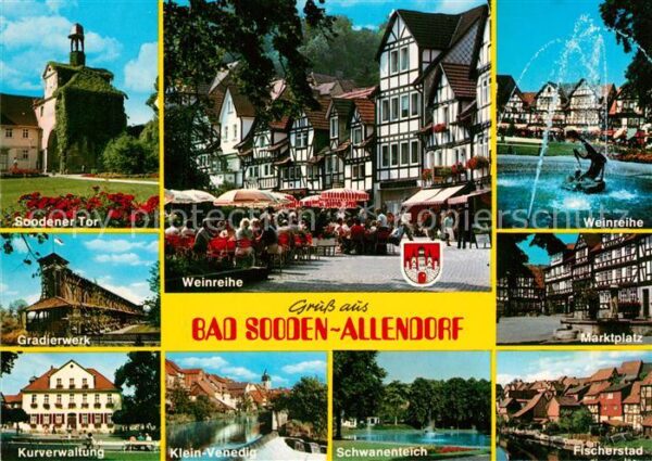 Bad Sooden-Allendorf Soodener Tor Gradierwerk Kurverwaltung
