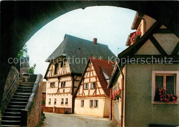 Wolframs-Eschenbach Pfründehaus Fachwerkhaus Historisches G