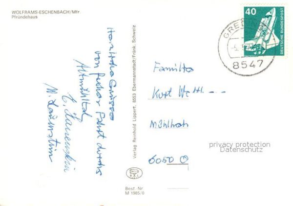 Wolframs-Eschenbach Pfründehaus Fachwerkhaus Historisches G – Bild 2