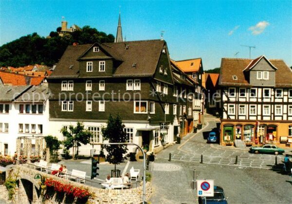 Biedenkopf Innenstadt Luftkurort Marktplatz Blick