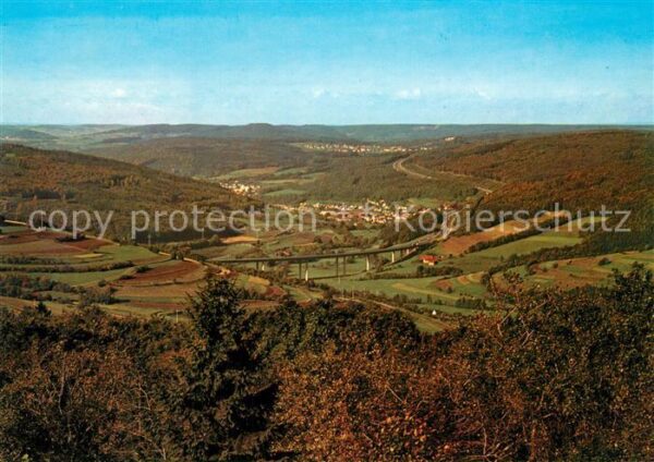 Riedenberg Rhoen Panorama Blick vom Berghaus Rhön Sinnta