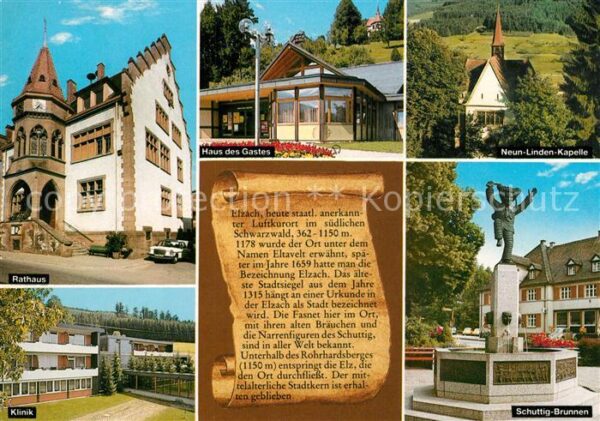 Elzach Rathaus Haus des Gastes Neun Linden Kap