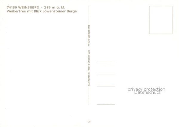 Weinsberg Landschaftspanorama Burg Weibertreu mit – Bild 2