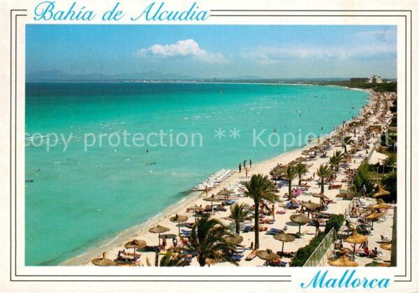 Bahia de Alcudia Imagenes de Baleares Strand Küste