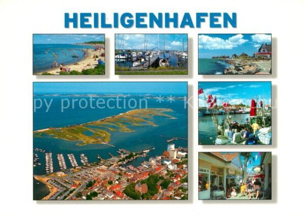 Heiligenhafen Ostseebad Bad an der Vogelfluglinie Fliegeraufnah