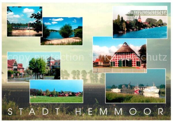 Hemmoor Serie Bilder vom Land Ortsansichten Sch