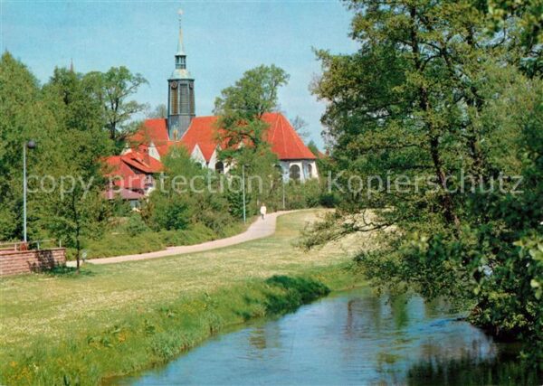 Hermannsburg St Peter Paul Kirche mit Örtze