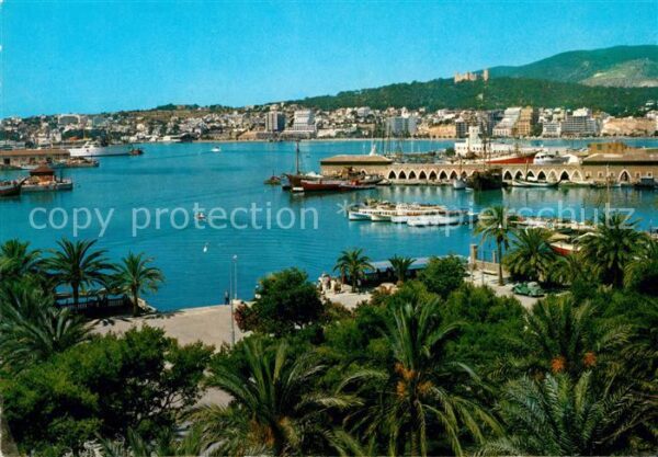 Palma de Mallorca Vista parcial del Puerto Hafen