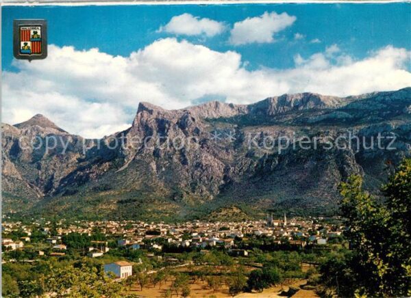 Soller Mallorca Vista general y Puig Mayor