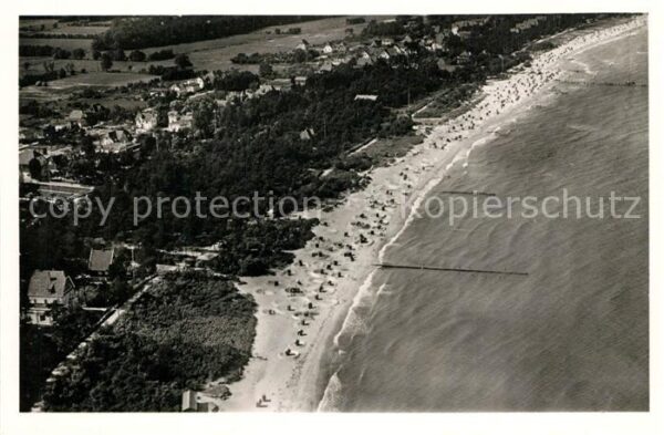 Timmendorfer Strand Ostseebad Fliegeraufnahme