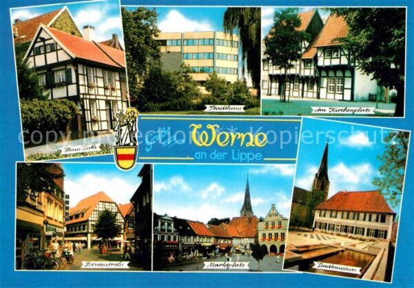 Werne Unna Haus Rath Stadthaus Kirchenplatz Fachwe