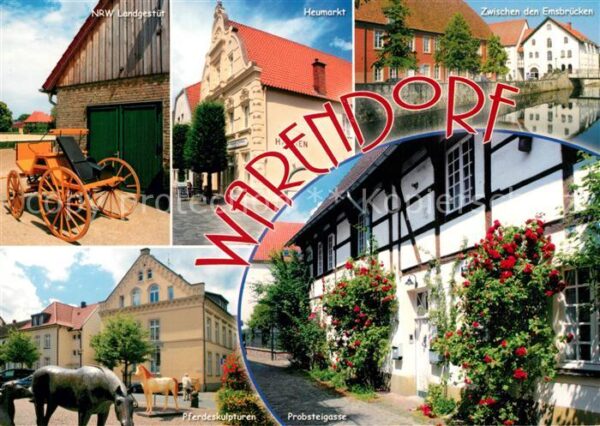 Warendorf NRW Landgestüt Pferdekutsche Heumarkt E